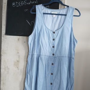 Forever 21+ Jean Babydoll Dress